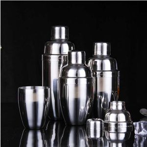 Stainless Steel Martini Cocktail Shaker Bar Tools Wine Shakers Boston Shaker For Party Bar wine glass