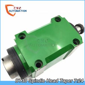 BT30 Power Head 3000rpm Taper Chuck 7:24 Spindle for CNC Drilling Milling Boring Cutting Machine Lathe Tool