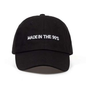 new men women MADEIN THE 90s Embroidery Dad Hat Baseball Cap Polo Style Unconstructed Fashion Unisex Dad cap hats