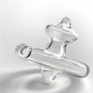Nouveau 30mm Terp Spinner Glass Carb Cap Dabber avec épais Pyrex Clear Glass Dab Wax Tool pour XL Quartz Banger Nail Water Pipes