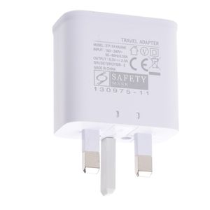 UK-Stecker 5V 2A AC EP-TA10UWE Einzel-USB-Anschluss Smartphone-Wandladegerät für Samsung Galaxy NOTE4/S6/S7 gute Qualität