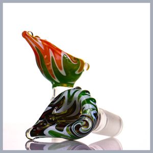 Smoking Colorful Glass Bowl for Bong "Magic Lamp" Design 10&14.5&18.8mm Male Joint Bowls Wholesale
