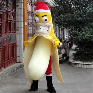 2018 Vendita calda Rapid Make Six stile EVA Materiale banana Costume mascotte Frutta Cartoon Abbigliamento Compleanno di Halloween