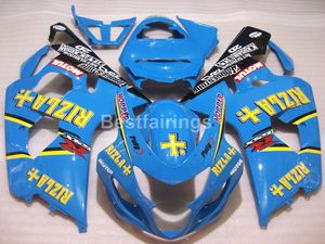 Kit de carenado de alta calidad para SUZUKI GSXR600 GSXR750 2004 2005 GSXR 600 750 K4 K5 carenados RR44