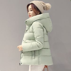 2017 Jacka Kvinnor Vinter Tjock Coat Hooded Varm Vinter Kvinna Parkas Höst Basic Coat