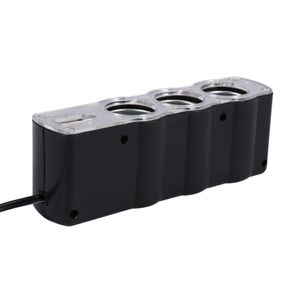 DC Power Ladegerät Adapter Buchse Mit USB Buchse Auto Zigarettenanzünder Splitter Kostenloser Versand