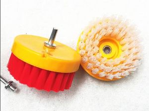 Diameter 110mm Electric Drill Floor Cleaning Brush Power Tool for Removing Stubborn Stains on Carpet Sofa Stone Ceramic Tile Cleaning Tool