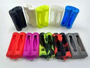Dual 20700 Battery Silicone Case Bag Colorful Soft Silicon Rubber Sleeve Cover Skin Bags For E Cig 2pcs 2070 Li-Battery Protector