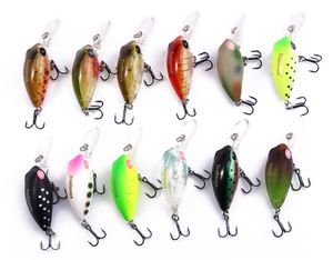 Esclusivo design 3D occhi emulatori DW40 32mm Trulinoya Bare King Mini Fishing Lure Hard Bait con gancio