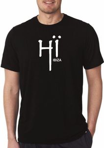 Oi Ibiza Club T Camiseta Unisex Trance Rave Dança Techno Amnesia DJ Homens Tshirts Manga Curta O Pescoço Algodão