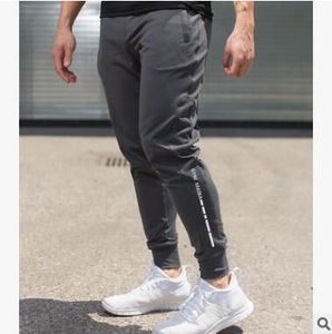 2018 Yeni Sweatpants Erkek Pantolon Egzersiz Spor Salonları Fitness Vücut Geliştirme Erkek Giyim Rahat Erkekler Sweatpant Joggers Pantolon Mektup Baskılı