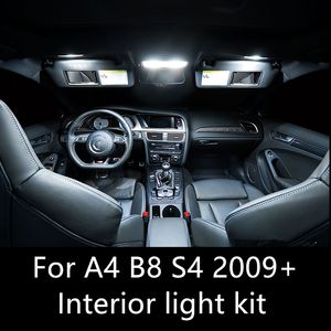 Shinman14PCS Błąd Free Auto LED żarówki LED Samochód LED Wnętrze Zestaw Kopuła Lampa do Audi A4 B8 S4 Akcesoria 2009-2015 Wnętrze