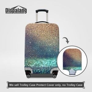 Universe Space Print Case för en resväska Galaxy Sands Cool Elastic Damm Kvinnor Resväska Bagage Skyddskåpa för 18-32 tum grossist