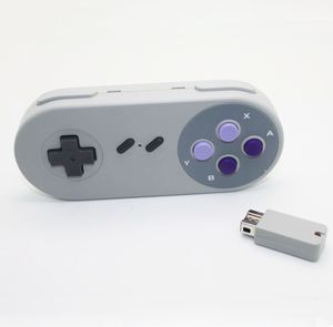 2.4G Wireless Button Style Gaming Controller for SNES mini Super NES classic edition Gamepad DHL FEDEX EMS FREE SHIP