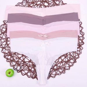 Compre 1 Unid Sexy Mujeres Hot Artist Letters Bragas Tanga Tangas T Back Bikini Briefs Cintura Elástica Correas Ropa Interior S109 A 6 61 Del Ruiqi06 Es Dhgate Com