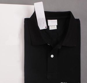 Hot Sell 2018 Sommar Män Pikétröjor Kortärmad Krokodil Broderi Bomull Slim Fit Casual Business Mens Märke Classic Tee Size S-6XL