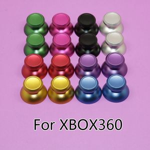 Metal Aluminium Analog Thumbsticks Thumb Stick Joystick Cap Cover för Xbox 360 Controller 3D Rocker Caps DHL FedEx EMS Free Ship