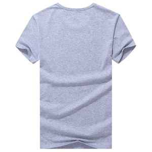 Men L-8XL Cotton Solid Baggy T Shirt Summer Big Size Male Casual Loose Elastic Fitness Top Tees Streetwear Funny T Shirts CF257