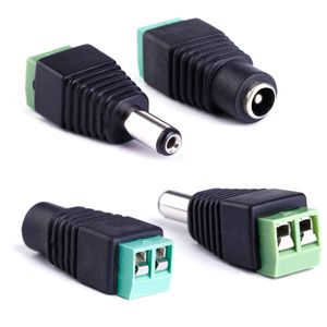 Akcesoria oświetleniowe 2,5 x 5,5 mm DC Power Sox Sox Socket Socket Złącze Złącze do LED do taśmy LED