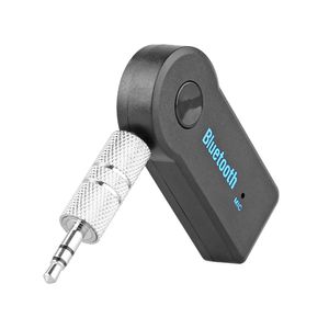 Streaming stereo universale da 3,5 mm A2DP Kit per auto Bluetooth senza fili Adattatore per ricevitore musicale audio AUX Vivavoce con microfono DHL EMS LIBERA LA NAVE