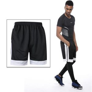 Quick Drying Mens Basketball Shorts Gym Sports Patchwork Bodybuilding Cycling Running Shorts Fitness Short Pants Casual and Comfortable