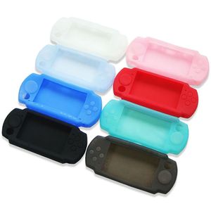 Capa protetora de borracha macia de silicone Silion capa de pele para PSP 2000 3000 Slim DHL FEDEX UPS FRETE GRÁTIS