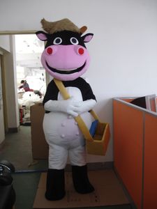 Venta De Disfraces De Vaca al por mayor-2018 Venta caliente PROFESSIONAL FARM DAWN COW Mascota Anime Unisex Traje de la historieta Vestido de lujo Envío gratis
