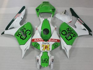 7 gifts Injection molding Fairings for Honda CBR1000RR 2006 2007 green white fairing kit CBR 1000 RR 06 07 FD21