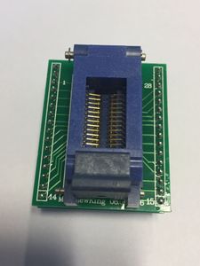 SOP28-TO-DIP Burn-in-Sockel IC51-0282-277 SOP28P IC-Testsockel mit 1,27 mm Rastermaß