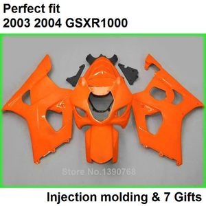 Orange fairings set for SUZUKI GSXR 1000 K3 2003 2004 fairing kit GSXR1000 03 04 bodywork GSXR1000 GH89