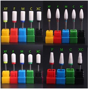 Milling Cutter For Manicure Ceramic Nail Drill Bits Manicure Rotary Electric Nail Art Tools Electric Drill Machine Accessories