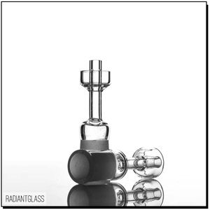 Sigara Boruları% 100 Kadın Domeless Nail 14.5mm 18.8mm ST-626 Cam Bongs Yağ Talifleri Kuvars Banger