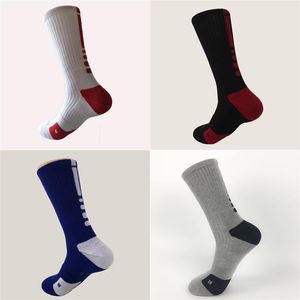 Calzini medi da basket professionali Elite di moda The Knee Athletic Sport Men Compression Thermal Boys Calzini invernali