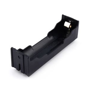 Plastic DIY Battery Holder Case Storage Box for 1 single 18650 3.7V" with Pin