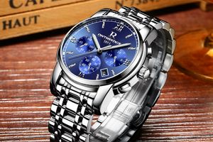 Spot 2023 Luxury men quartz watches AAA steel with hollow out fashion watches light waterproof men's watch