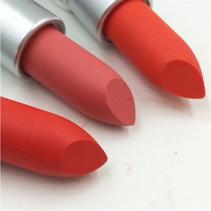 matte M Lipstick Makeup Luster Retro Lipsticks Frost Sexy 3g 25 colors with English Name black box