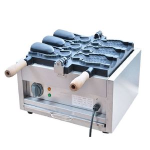Beijamei Commercial Ice Access Taiyaki Machine / كفاءة عالية من الأسماك على شكل كعكة قالب الكعكة / ماكينات صانع الفم المفتوح الكهربائية