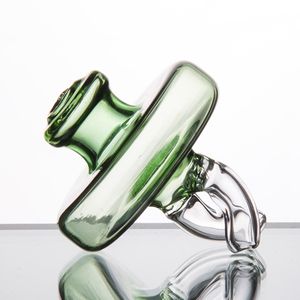 Röktillbehör Glas Carb Cap Dualr 25mm OD Quartz Banger Nail Water Pipes Dabber Bongs Dab Oil RigsSKGA767