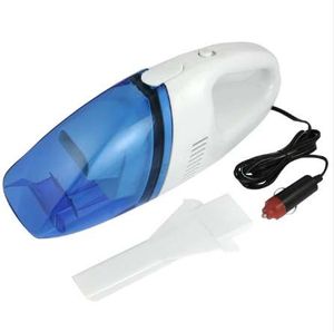 Aspirapolvere per auto in plastica bianca trasparente blu DC 12V