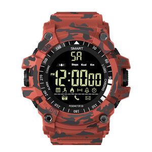 Relógio inteligente Dos Homens Do Esporte Relógio 5ATM Atividade À Prova D 'Água Rastreador Pedômetro Bluetooth Smartwatch Para Android IOS Telefone Wartch relogio inteligente