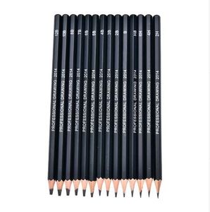 14pcs Sketch and Drawing Pencil Set HB 2B 6H 4H 2H 3B 4B 5B 6B 10B 12B 1B