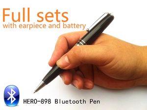 EDIMAEG High Quality Bluetooth Pen with wireless Earpiece 50-60cm Long Transmitting Distance Can Listen During Writing, 1# only pen, 2# full