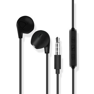 with retail box 3.5mm Earphones Super Earset Buds Low Bass Earphone Noise Isolating Earbud Headset Mic for iPhone Samsung 300pcs/lot