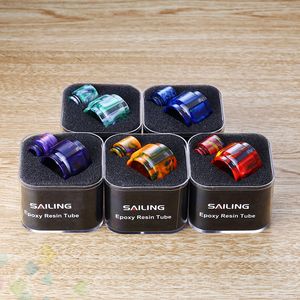 Wholesale drip tubes resale online - TFV12 Prince Epoxy Holder Kit Replacement Exposy Resin Drip Tip and Tube Kit Fit TFV12 Prince Atomizer Tank DHL Free