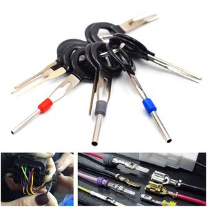 11Pcs Wire Terminal Removal Tool Car Electrical Wiring Crimp Connector Pin Kit