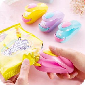 Portable Mini Heat Sealing Machine Household Impulse Sealer Seal Packing Plastic Bag Plastic Food Saver Storage Kitchen Tools