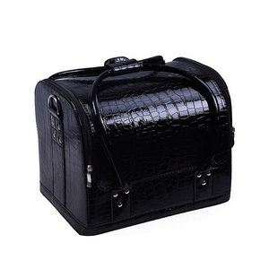 Homeda Cosmetic Bag  Travel Professional Make Up Box Brush Necessaries Estojo De Lapis Maleta De Maquiagem Necessary Y248