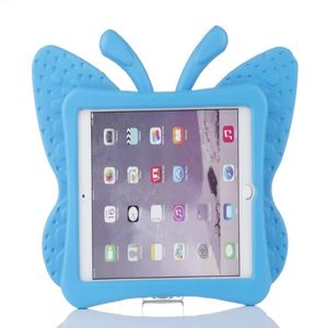 Hot Eva ShockoProof Väska till iPad Mini 1 2 3 Cartoon Butterfly Stativ Tablet Cover för iPad Mini Kids Safe Fodral