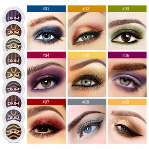 2021 Moda Feminina Maquiagem 9 Cor Olhos Sombra Caixa Dazzle Cor Moda Sexy Eye Shadow Powde