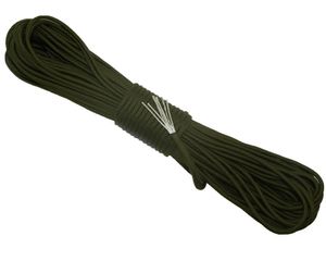 Set med regnbåge färg 550 Populär typ III 7 Strand Parachute Paracord Cord Lanyard Mil Spec Core 100ft Gratis frakt